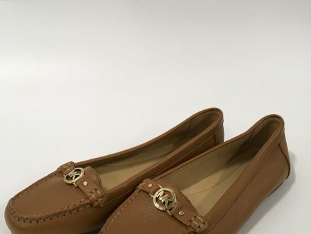 Tan Shoes Flats Ballet Michael By Michael Kors, Size 6.5 Online now