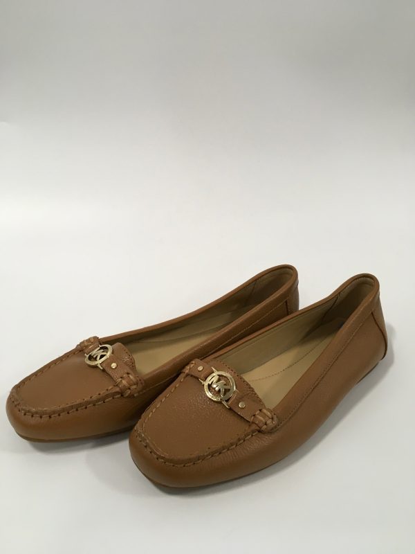 Tan Shoes Flats Ballet Michael By Michael Kors, Size 6.5 Online now