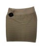 Taupe Skirt Mini & Short aura, Size S Online now