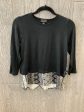 Black Top 3 4 Sleeve J. Jill, Size Petite   Xs Discount