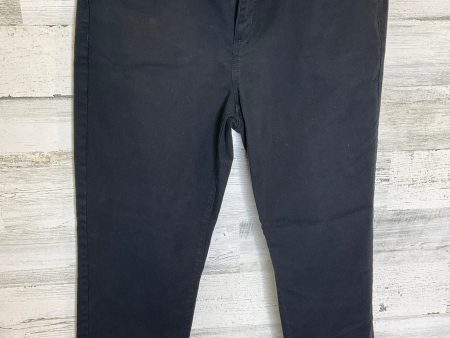 Black Jeans Straight Loft, Size 8 Hot on Sale