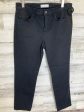 Black Jeans Straight Loft, Size 8 Hot on Sale