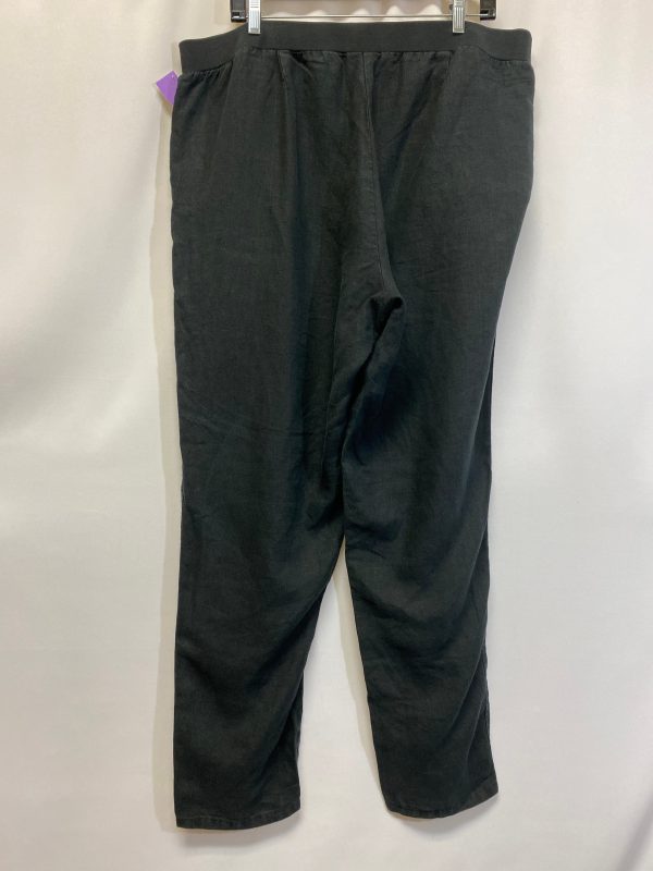 Black Pants Linen J. Jill, Size Xl Discount