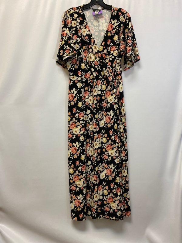 Black Dress Casual Maxi Clothes Mentor, Size 2x Hot on Sale