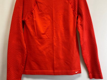 Athletic Top Long Sleeve Crewneck By Nike  Size: S Discount