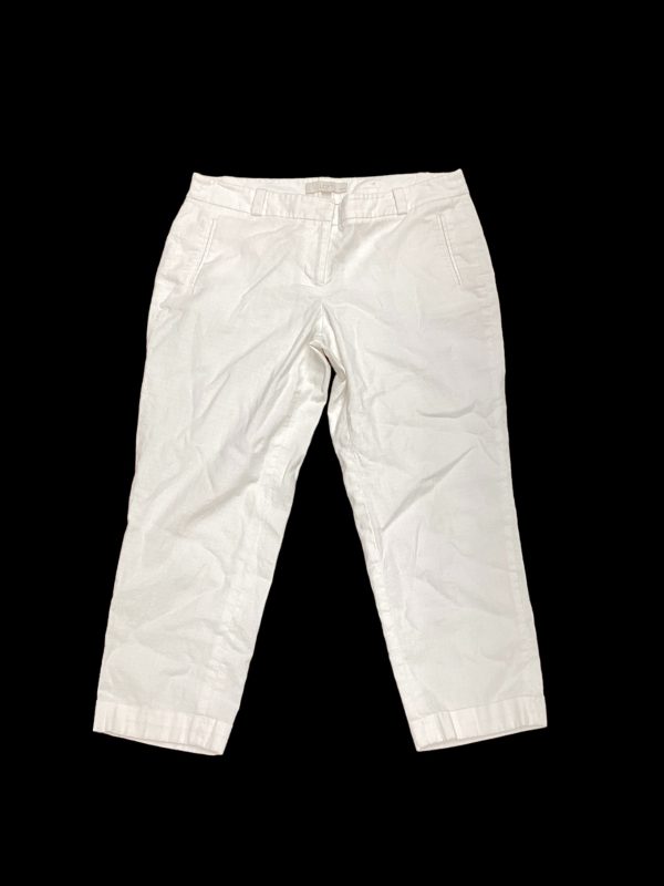 White Pants Linen Loft, Size 8petite Online Hot Sale