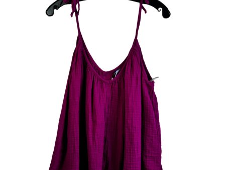 Purple Top Sleeveless Old Navy, Size L on Sale