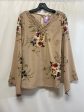 Beige Top Long Sleeve Entro, Size S Cheap