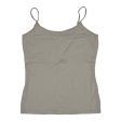 TAN WHITE HOUSE BLACK MARKET TOP CAMI, Size M on Sale