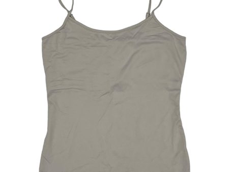 TAN WHITE HOUSE BLACK MARKET TOP CAMI, Size M on Sale