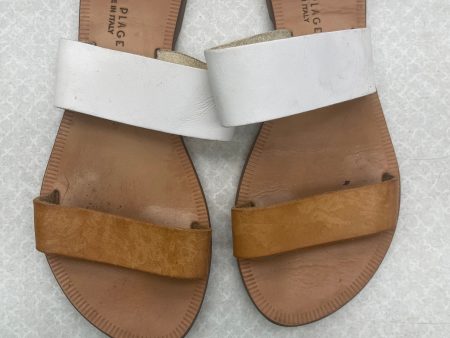 White Sandals Flats Joie, Size 6.5 Online Sale