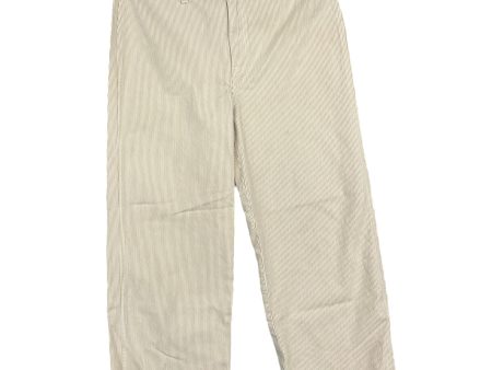 Striped Pattern Pants Wide Leg J. Crew, Size 30 Online now