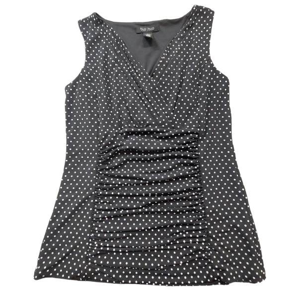 Black & White Top Sleeveless White House Black Market, Size M Sale