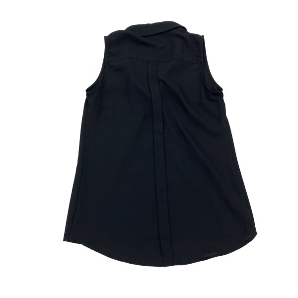 BLACK LIMITED BLOUSE SLEEVELESS, Size XS Online Hot Sale