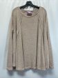 Beige Top Long Sleeve Easel, Size 2x Online