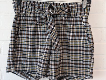 Black & Brown Shorts Liverpool, Size 0 Online Sale