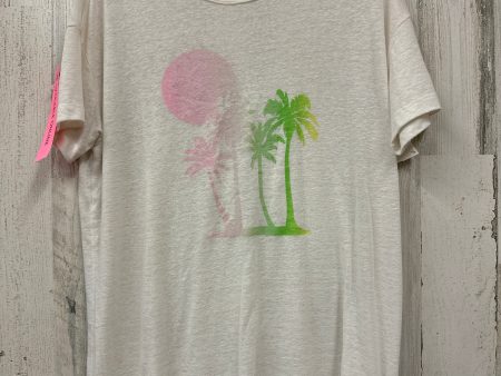 White Top Short Sleeve Aerie, Size S Cheap