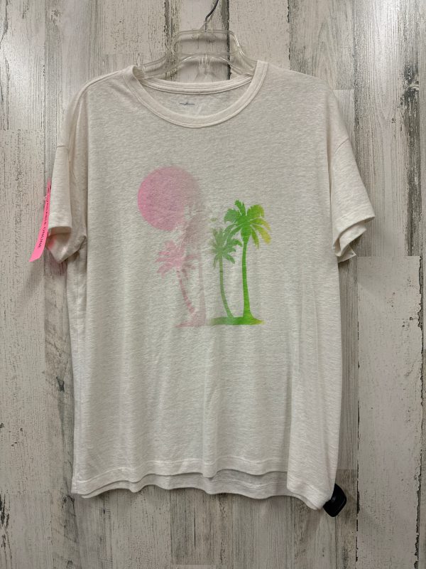 White Top Short Sleeve Aerie, Size S Cheap