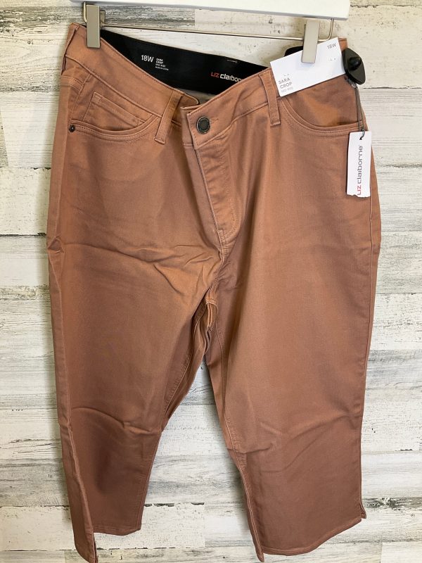 Tan Capris Liz Claiborne, Size 18 Online