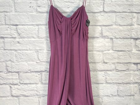 Purple Dress Casual Maxi Anthropologie, Size Xl For Discount