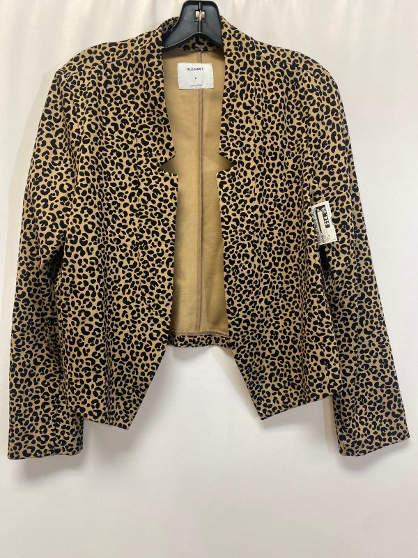 Animal Print Blazer Old Navy, Size M For Discount