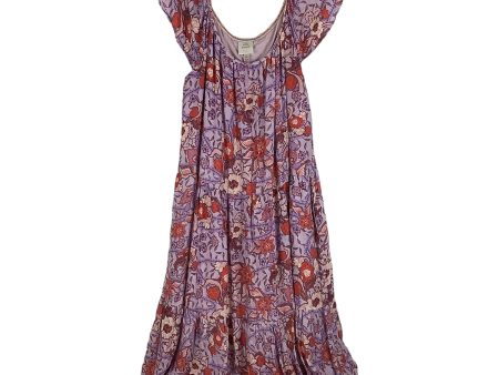 Purple Dress Casual Maxi Knox Rose, Size Xl Hot on Sale