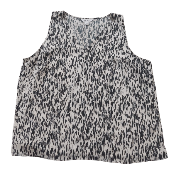 Black & White Top Sleeveless Nine West Apparel, Size 2x Online Sale