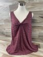 Striped Pattern Top Sleeveless Old Navy, Size Xl on Sale