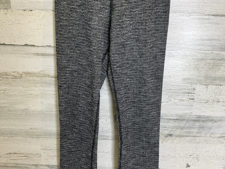 Black & White Athletic Leggings Lululemon, Size 4 Online Sale