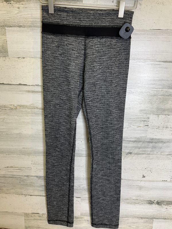 Black & White Athletic Leggings Lululemon, Size 4 Online Sale