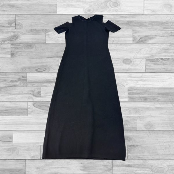 Black Dress Casual Midi Michael By Michael Kors, Size M Cheap