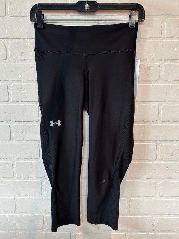 Black Athletic Leggings Capris Under Armour, Size 4 Online Sale