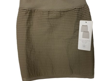 Taupe Skirt Mini & Short aura, Size S Online now