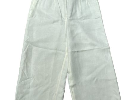 White Pants Linen Express, Size Xxs Hot on Sale