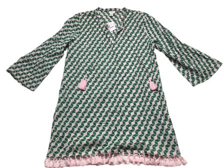 Green & Pink Swimwear Cover-up J. Crew, Size M Sale