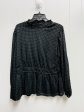 Black Blouse Long Sleeve Cato, Size Xl For Cheap