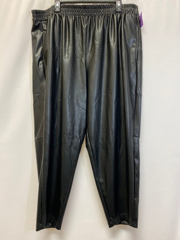 Black Pants Leggings Fabletics, Size 2x Cheap