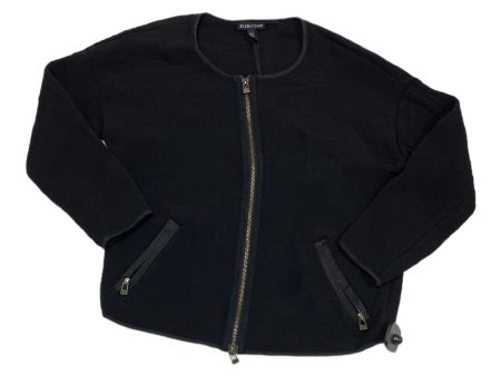 Black Jacket Designer Eileen Fisher, Size Xs Cheap