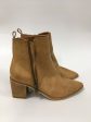 Tan Boots Ankle Heels Clothes Mentor, Size 6 Hot on Sale