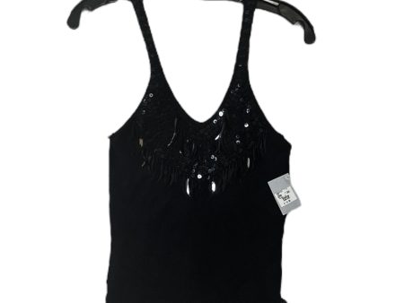 Black Top Sleeveless Designer Cmb, Size S Supply