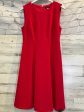 Red Dress Casual Midi Tommy Hilfiger, Size M Sale