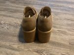 Taupe Shoes Heels Block Cmc, Size 9 on Sale