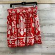 Red Skirt Mini & Short Haute Hippie, Size M Supply