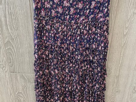 Purple Dress Casual Midi Chelsea And Theodore, Size S For Discount