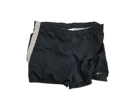 Black Athletic Shorts Nike Apparel, Size L Hot on Sale