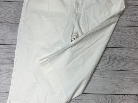 White Jeans Wide Leg Ana, Size 28 Online Sale