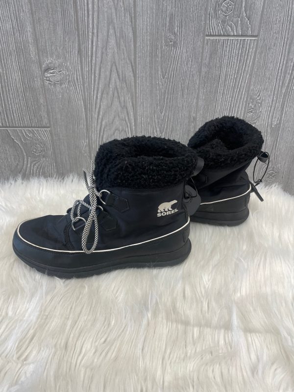 Black Boots Snow Sorel, Size 10 on Sale