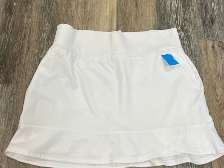 White Athletic Skort Adidas Golf, Size Xl For Cheap