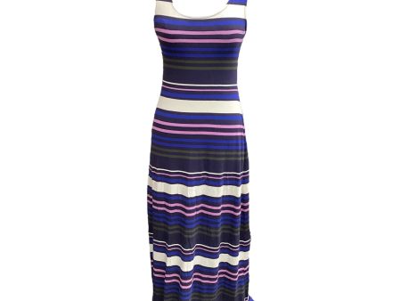 Striped Pattern Dress Casual Midi Merona, Size Xs Cheap