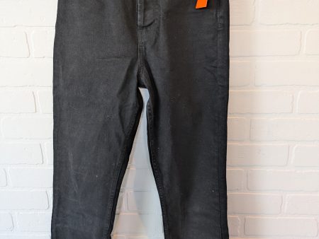 Black Jeans Straight Bdg, Size 0 Sale